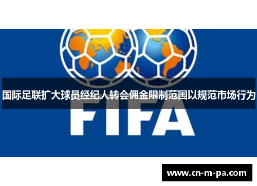 国际足联扩大球员经纪人转会佣金限制范围以规范市场行为